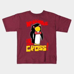 Mr Flibble is very Cross Kids T-Shirt